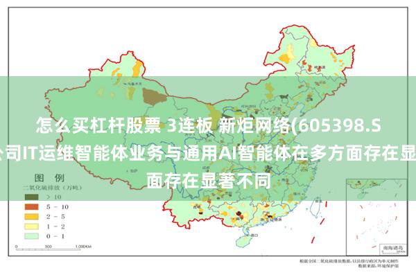 怎么买杠杆股票 3连板 新炬网络(605398.SH)：公司IT运维智能体业务与通用AI智能体在多方面存在显著不同